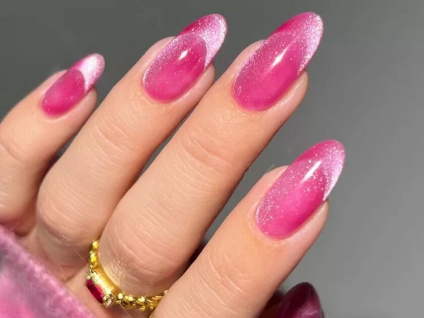 Barbiecore Nail Art