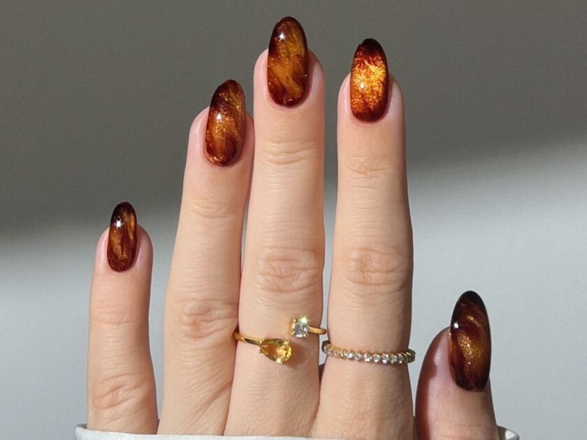 Amber Nails
