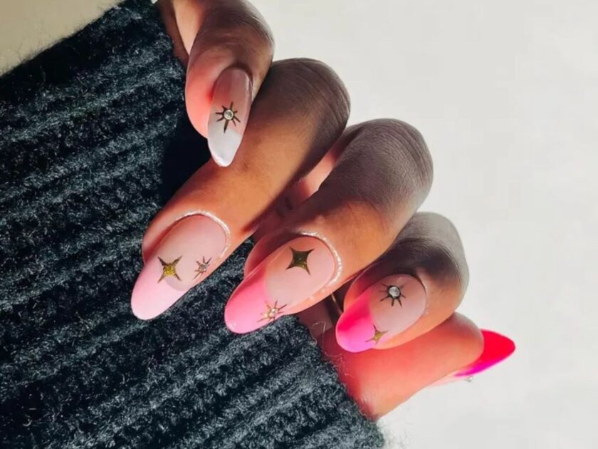 Barbie Sparkle Nails Ideas