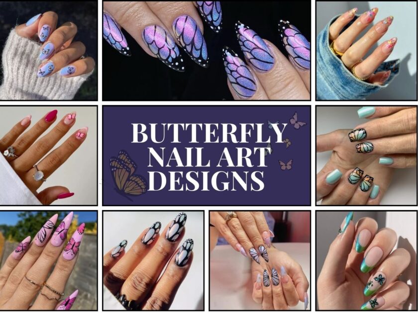 Butterfly Nail Art Designs