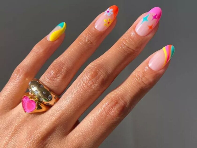 Mix-n-Match Birthday Nails Ideas