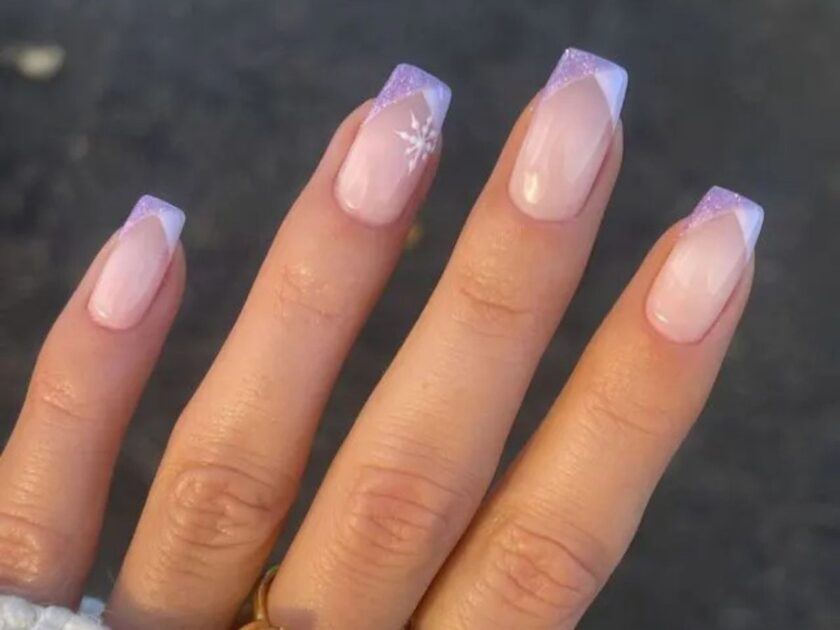 Snowflake Nails
