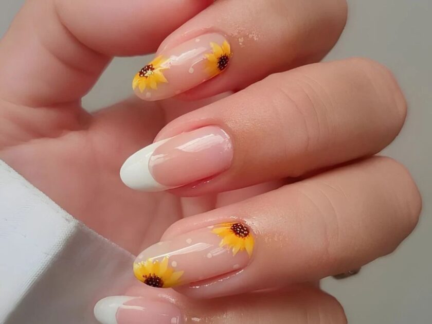 White French Nails