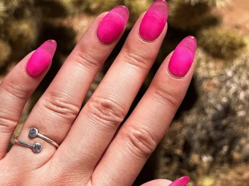 Barbiecore Nails
