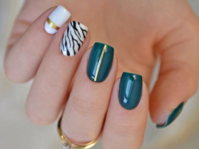 Classy Zebra Print Set Comes Courtesy