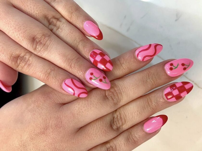 Cute Pink Nails
