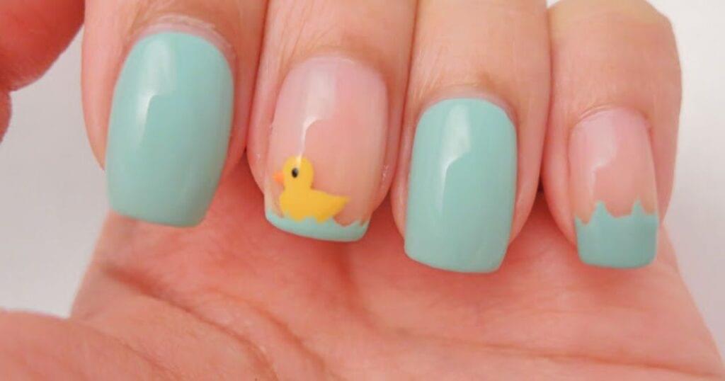 Pink Ombre Duck Nail Trends